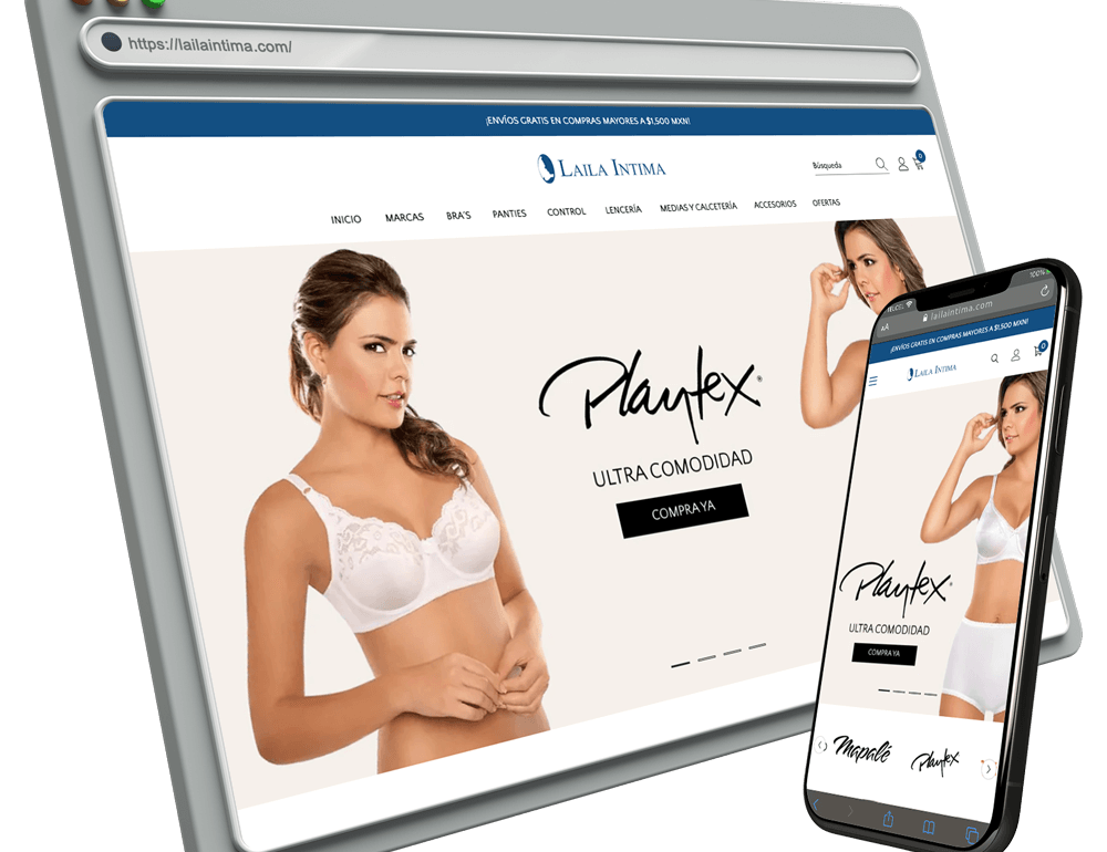 Tienda de Shopify para lencería exitosa